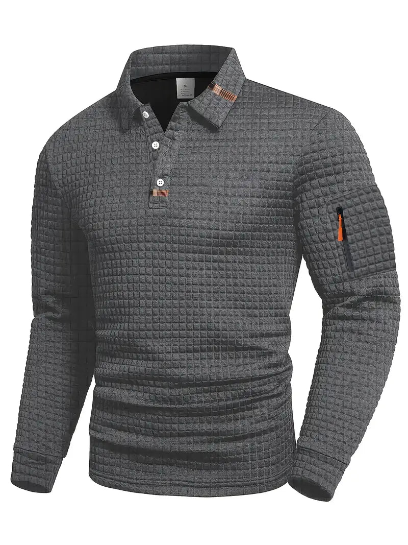 MERCER™|MODERNI POLO MARŠKINIAI SU KIŠENE