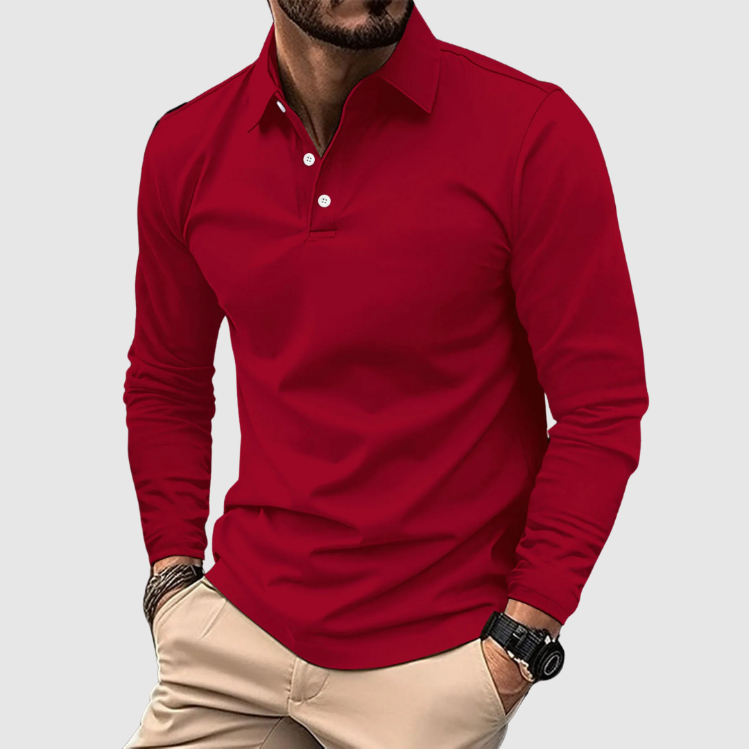 ROBERTO™|PREMIUM KVĖPUOJANTI POLO MARŠKINIAI