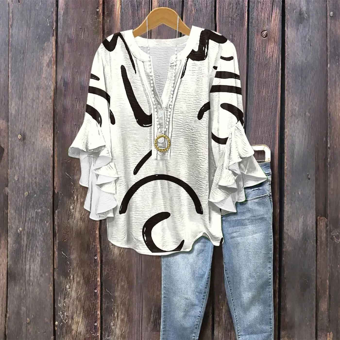 Šiuolaikiška Bluzonė - Lengvai Dėvima