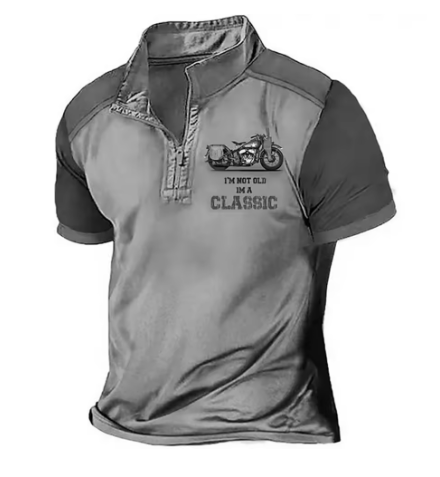 ARMANDO™|VINTAŽINIS MOTOCIKLININKŲ POLO