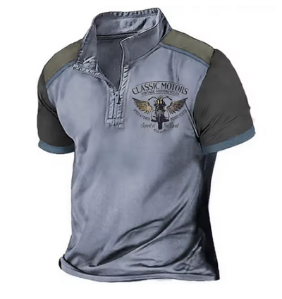 ARMANDO™|VINTAŽINIS MOTOCIKLININKŲ POLO