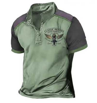 ARMANDO™|VINTAŽINIS MOTOCIKLININKŲ POLO
