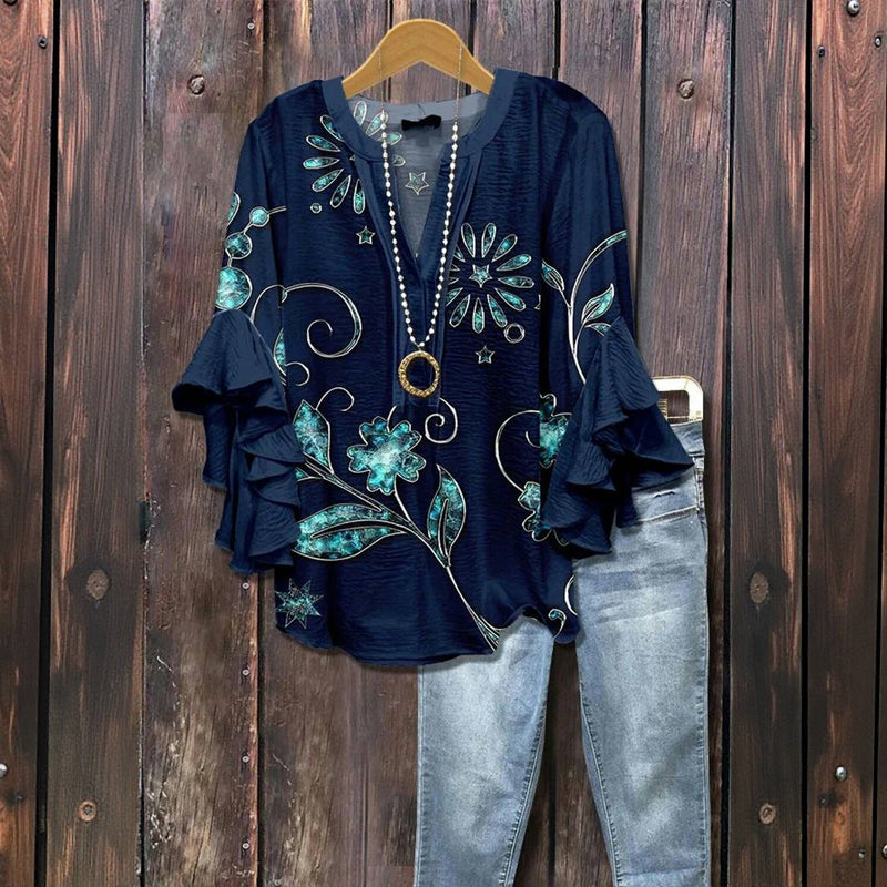 Šventinė Confi Bluzonė - Laisvas Pjūvis