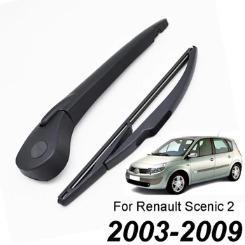 Galinio valytuvo mentės ir rankos komplekto komplektas Renault Scenic 2 / Grand Scenic MK 2 priekinio stiklo priekinis stiklas 2003 - 2009