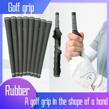 Golf Club Grip Guminis neslystantis Patogi geležinė medinė rankena Dangtelio rankena Minkšta ir patogi rankų pojūtis