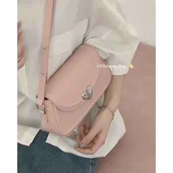 Niche High-end Underarm Women's Bag 2023 Trendy Fashion Love Lock Exquisite Small Square Bag Urban Beauty Versatile Shoulder Bag